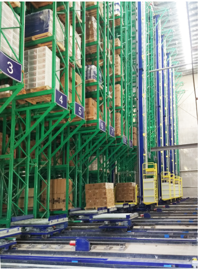 Single Deep Pallet Stacker ASRS, Automatic Storage and Retrieval System