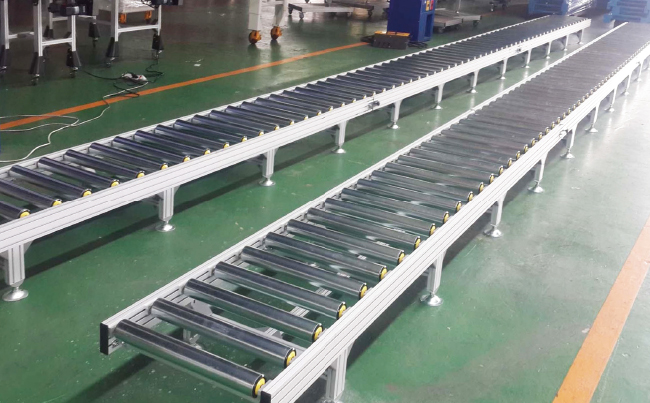 Carton Sorting Conveyor System Flexible Gravity Roller Conveyor System ...