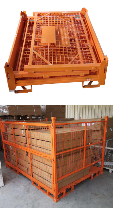 Steel Wire Mesh Pallet Cage