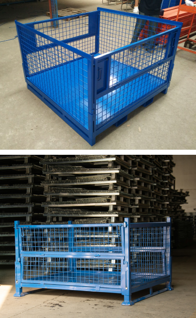 Steel Wire Mesh Pallet Cage