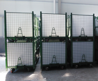 Steel Wire Mesh Pallet Cage