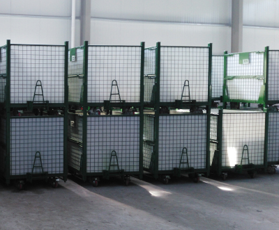 Steel Wire Mesh Pallet Cage