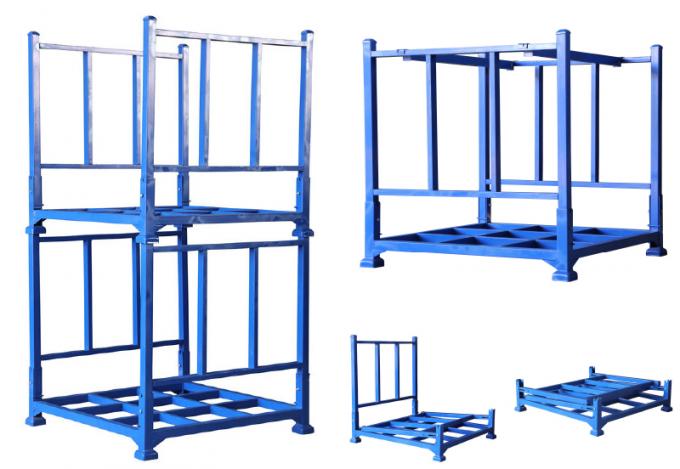 Foldable Stacking rack Demountable Stacking Rack Stackable Rack