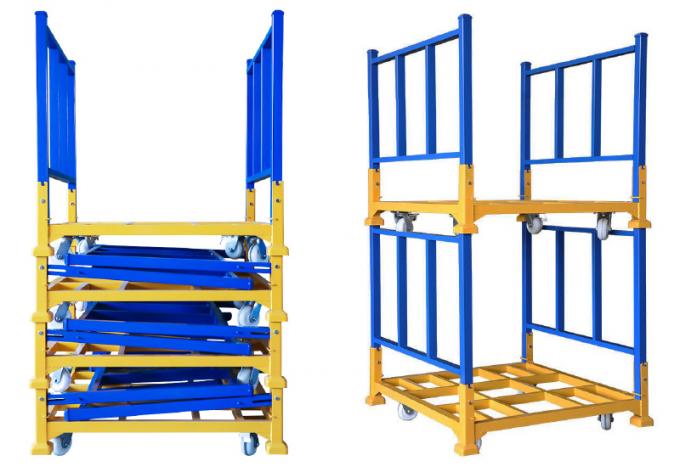 Foldable Stacking rack Demountable Stacking Rack Stackable Rack