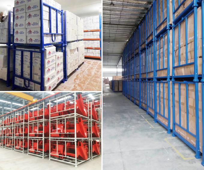 Components Of Stack Racking Foldable Stacking rack Demountable Stacking Rack Stackable Rack