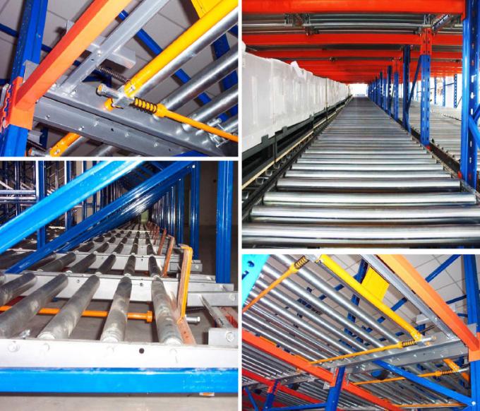 Short Gravity Racking Gravity Pallet Flow Racks Gravity Racking Warehouse Storage Racking ...