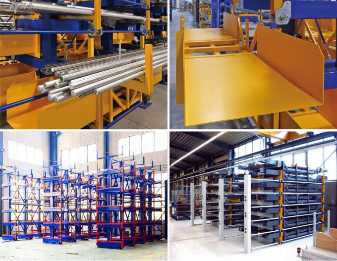 Telescopic Cantilever Rack Roll Out Racking