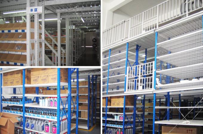 Mezzanine Racking for automobile 4s stores Multi-Tier Rack Supermarket ...