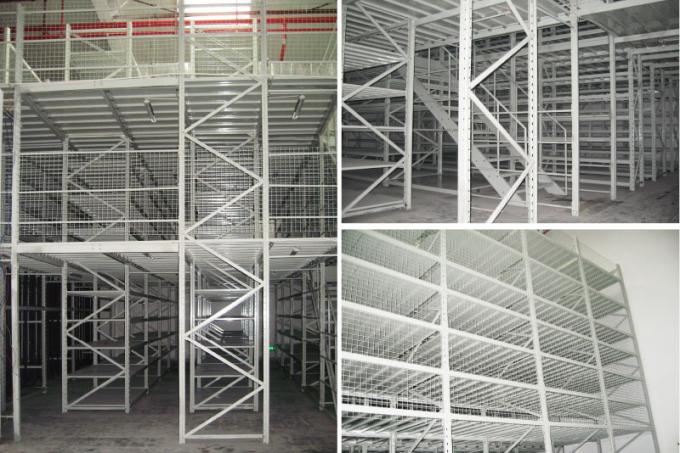 Mezzanine Racking for automobile 4s stores Multi-Tier Rack Supermarket ...
