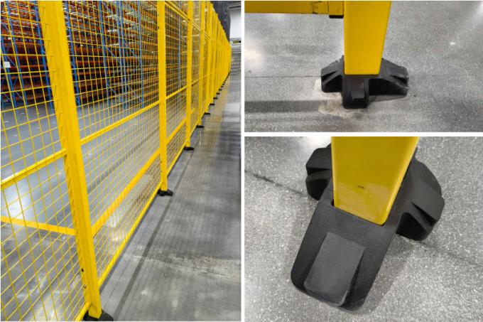 Wire Mesh Security Fence Aluminium Alloy Safety Fence Warehouse Fence