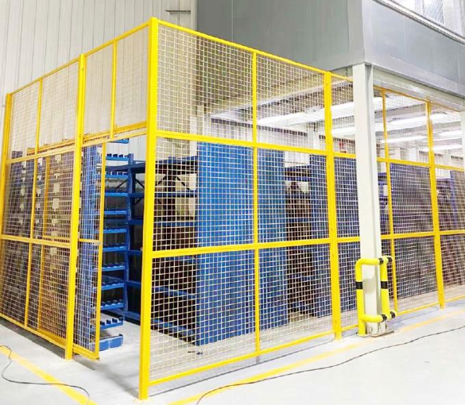 Wire Mesh Security Fence Aluminium Alloy Safety Fence Warehouse Fence