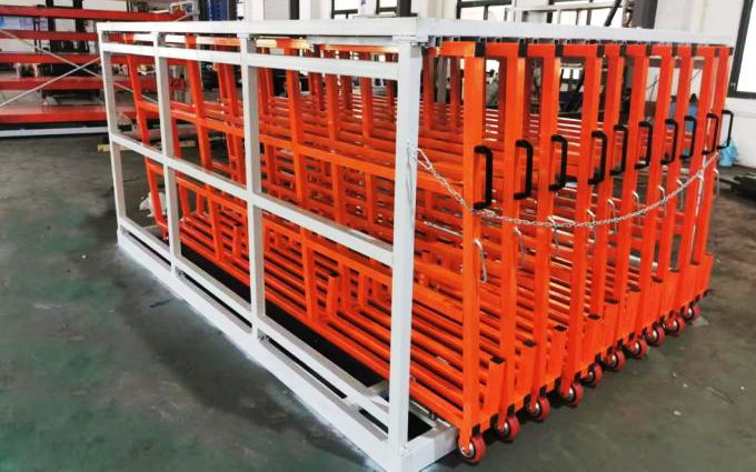 Small Racking For Sheets Vertical Roll Out Sheets Rack Metal Sheets Storage Racking Drawer Racking