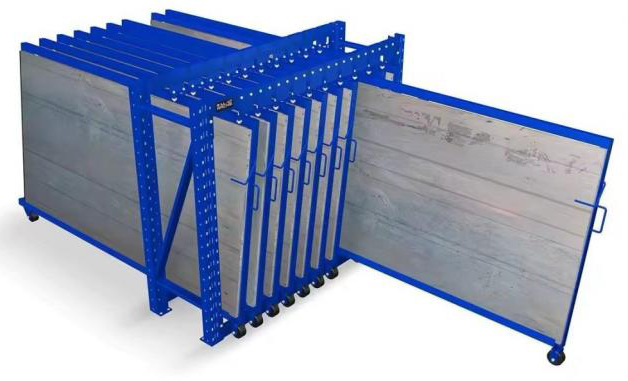 Sheet Load Racking Vertical Roll Out Sheets Rack Metal Sheets Storage Racking Drawer Racking