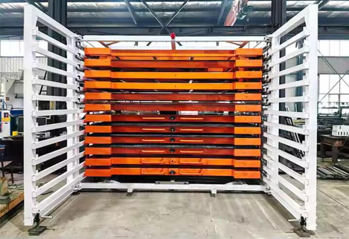 B29 Hand-0perated Sheet Metal Storage Rack Sheet Drawer Roll-out Rack ...