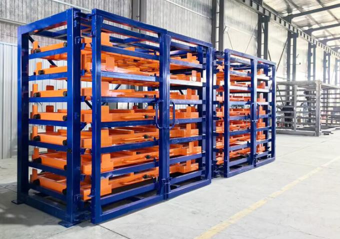 B29 Hand-0perated Sheet Metal Storage Rack Sheet Drawer Roll-out Rack ...