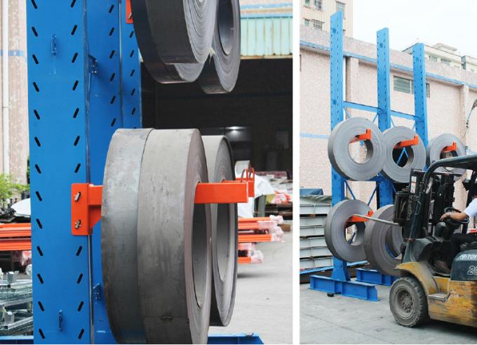 Cantilever Racking Roll Drum Storage Cable Reel Rack Steel Coil Roll Rack