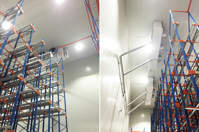 Two Way Radio Shuttle Racking Pallet Runner Rack System For Cold ...