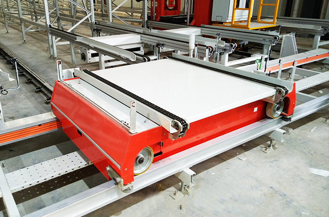 Pallet Conveyor Sorting System For ASRS Automatic Storage And Retrieval ...