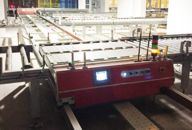 Pallet Conveyor Sorting System For ASRS Automatic Storage And Retrieval ...