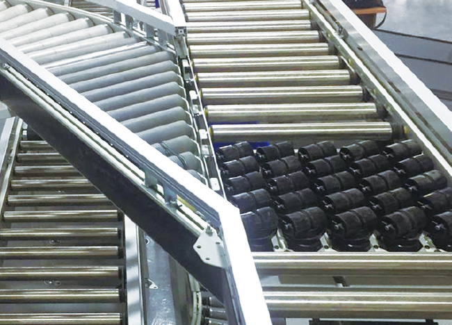 Carton Box Conveyor Sorting System Flexible Gravity Roller Conveyor ...