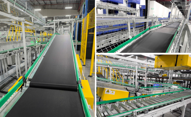 Carton Sorting Racking Carton Box Conveyor Sorting System Flexible Gravity Roller Conveyor ...
