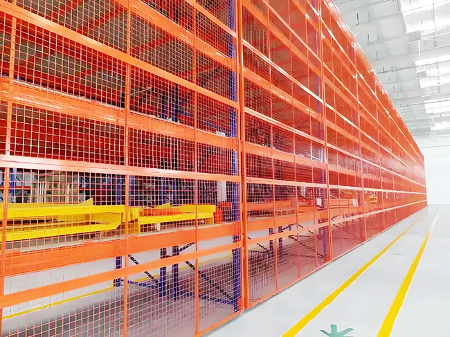 Back Mesh Racking Back Wire Mesh Fencing for Warehouse Storage Rack Heavy Duty Pallet Racking