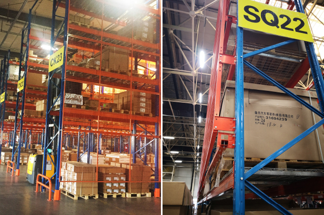 Back Wire Mesh Fencing for Warehouse Storage Rack Heavy Duty Pallet Racking