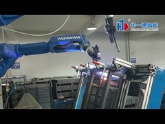 Double Deck Steel Pallet For Warehouse Storage Right Corners Metal Pallet