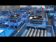 Foldable Steel Pallet Storage Cage Steel Pallet Storage Box Wire Mesh Container For ASRS