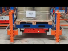 Radio Shuttle Pallet Racking Pallet Runner Rack Warehouse Storage Rack