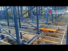 Four Way Shuttle Cart ASRS Automatic Storage And Retrieval System 4 Way Shuttle Cart