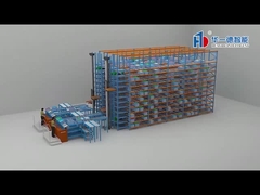 Multi Level Shuttles Miniload stacker crane ASRS automatic Box Picking and Retrieval System