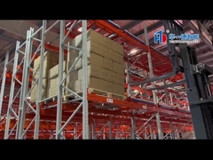 Push Back Racking Warehouse Storage Push Back Pallet Rack Heavy Duty Rack