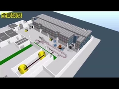 Four Way Shuttle Cart ASRS Automatic Storage And Retrieval System Radio Shuttle Racking