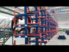 Electric Drive Telescopic Cantilever Rack Long Steel Pipe Cantilever Racking