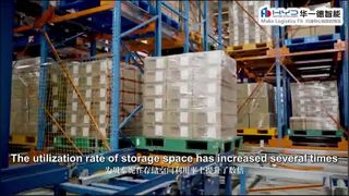 Four-Way Shuttle Pallet ASRS Room Temperature Warehouse
