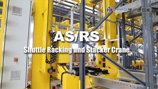 Radio Shuttle Racking and Stacker Crane ASRS