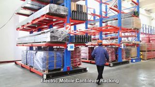 Electric Mobile Cantilever Racking