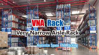 Very Narrow Aisle Heavy Duty Rack VNA Pallet Racking
