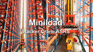 Material Box MiniLoad Stacker Crane ASRS Automatic Storage and Retrieval System