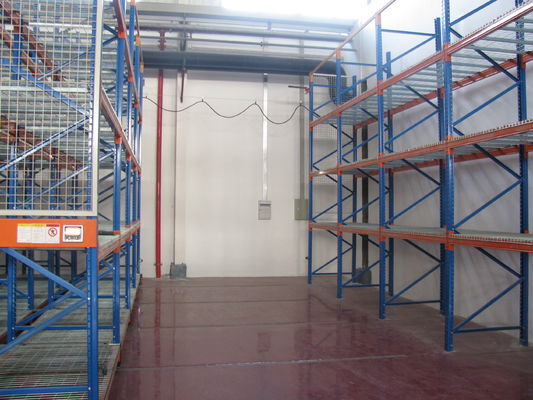 Powder Coated Electric Mobile Pallet Racking System With Loading Capacity