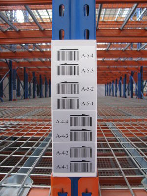 Powder Coated Electric Mobile Pallet Racking System With Loading Capacity