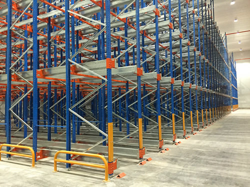 B26 Warehouse Radio Shuttle Rack System Shuttle Pallet Racking Shuttle Rack System