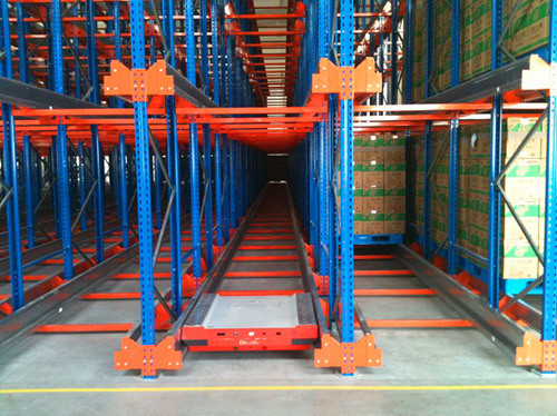 B26 Warehouse Radio Shuttle Rack System Shuttle Pallet Racking Shuttle Rack System