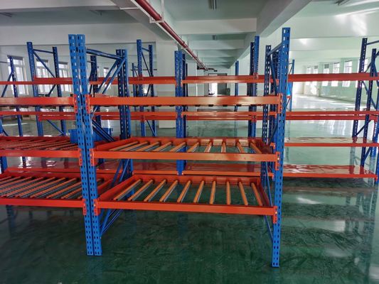 2MM Column Q235 Steel Carton Flow Racking 1000kg Loading Per Pallet