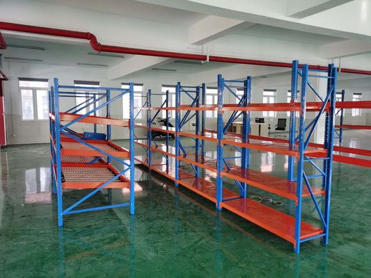 2MM Column Q235 Steel Carton Flow Racking 1000kg Loading Per Pallet