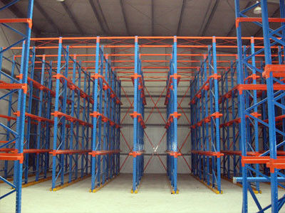 Drive Through Pallet Racking 1000mm X1200mm For Food Beverage Industry