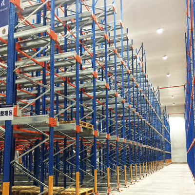 Radio Shuttle Rack Warehouse Storage Racking pallet runner rack system Shuttle Rack For Cold Storage