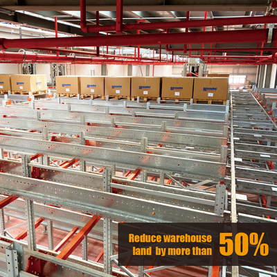 Four Way Radio Shuttle Racking ASRS pallet runner rack system  4 Way Radio Shuttle Racking
