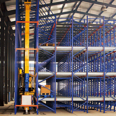 Radio Shuttle Rack  Cart And Stacker Crane For Automatic Storage And Retrieval System ASRS Warehouse Storage Racking